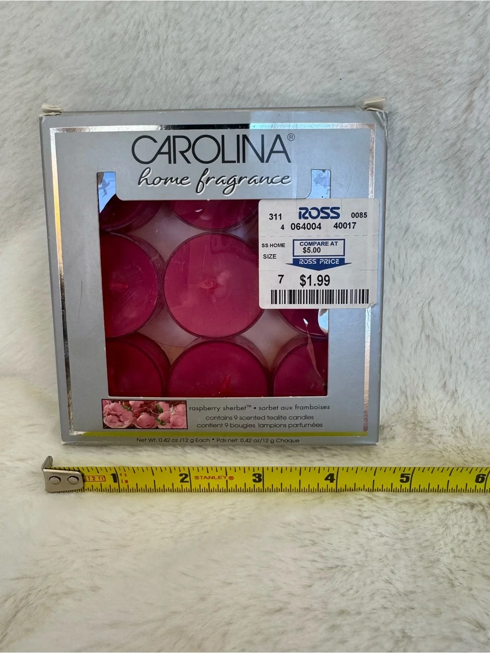 Home Fragrance Tealite Candles Set - 2 Packs